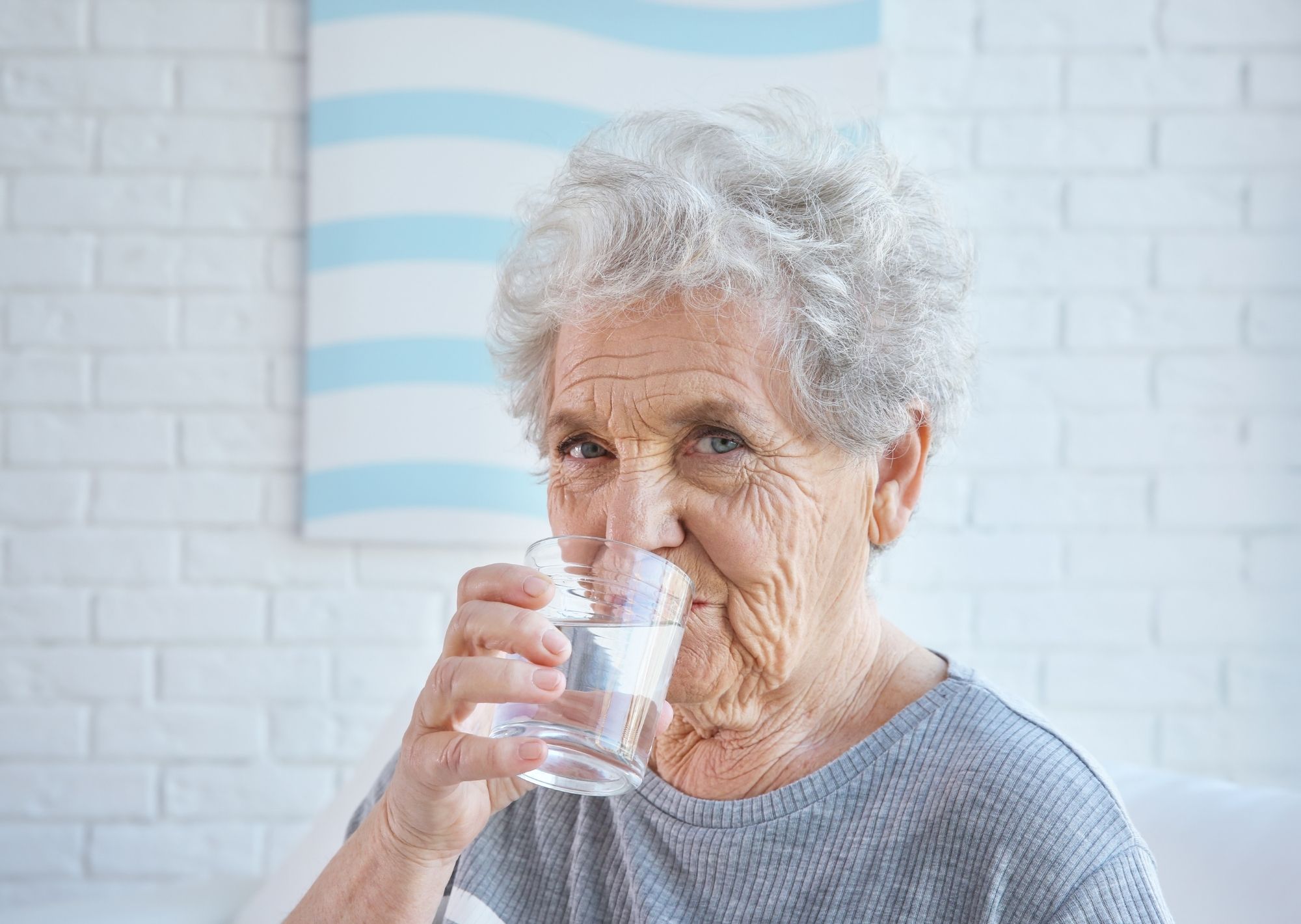 Vergeet water niet!