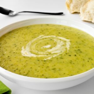 broccolisoep gebonden met havermout