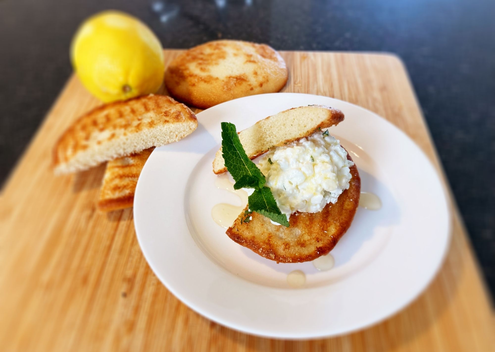Eierkoek met hüttenkäse