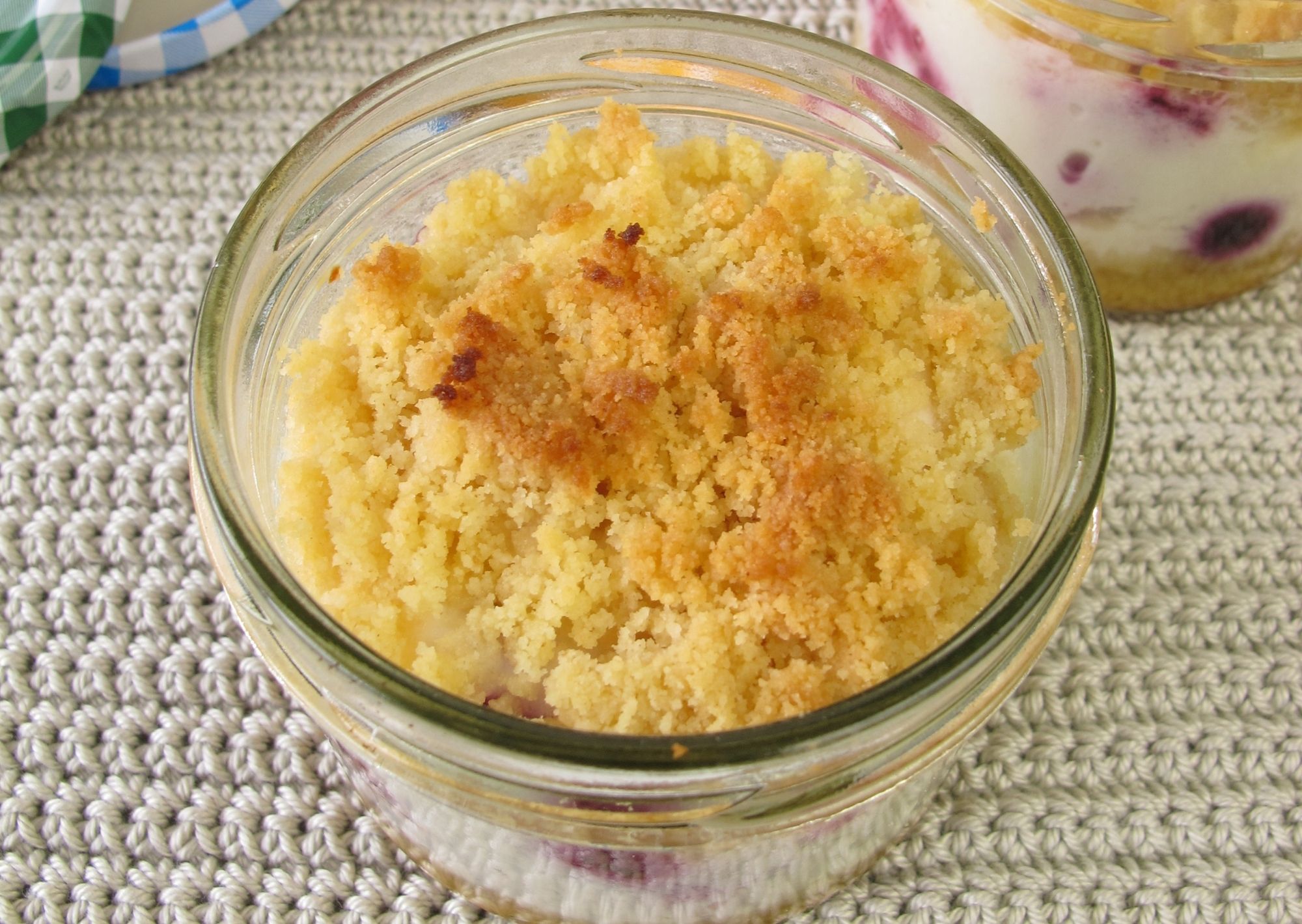 Inspiratie 6 appeltaart in een pot